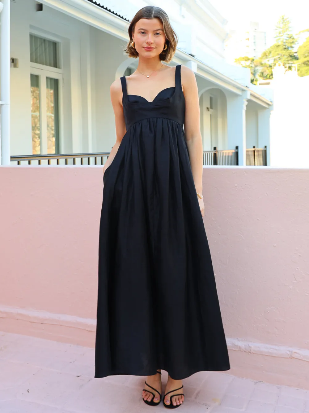 Acler Sandgate Midi Dress in^ Bump Friendly | Formal