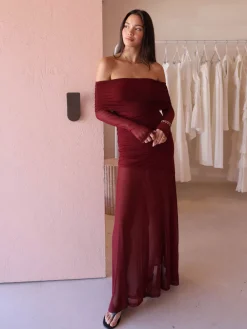 By Nicola Belle Maxi Dress in^ Bump Friendly | Formal