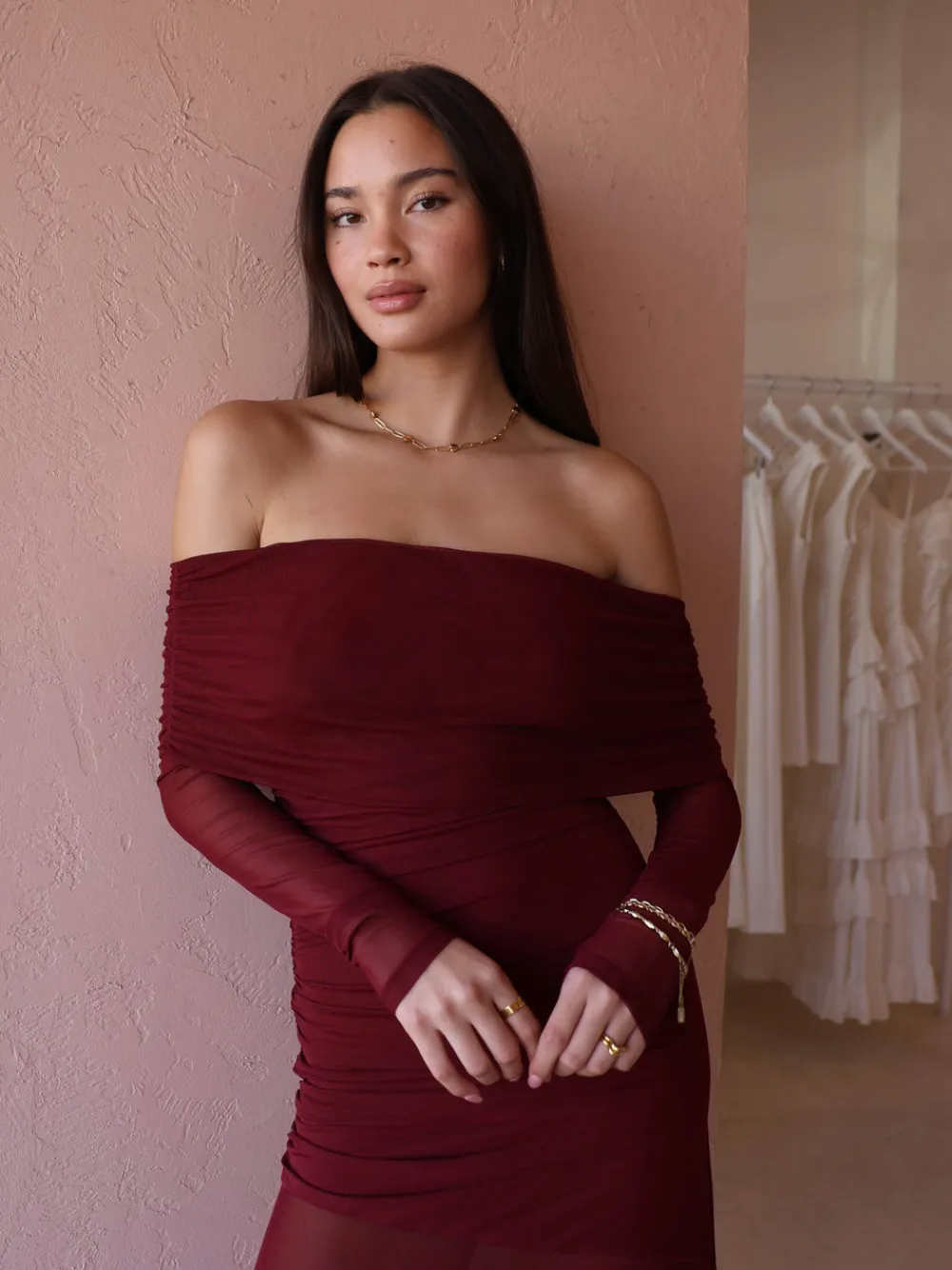 By Nicola Belle Maxi Dress in^ Bump Friendly | Formal