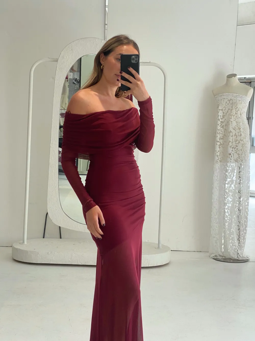 By Nicola Belle Maxi Dress in^ Bump Friendly | Formal