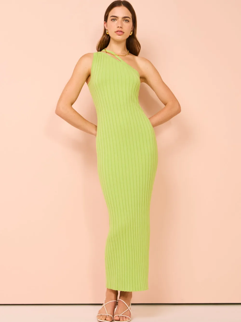 By Nicola Calypso One Shoulder Maxi Dress in^ Midi | Maxi & Gown