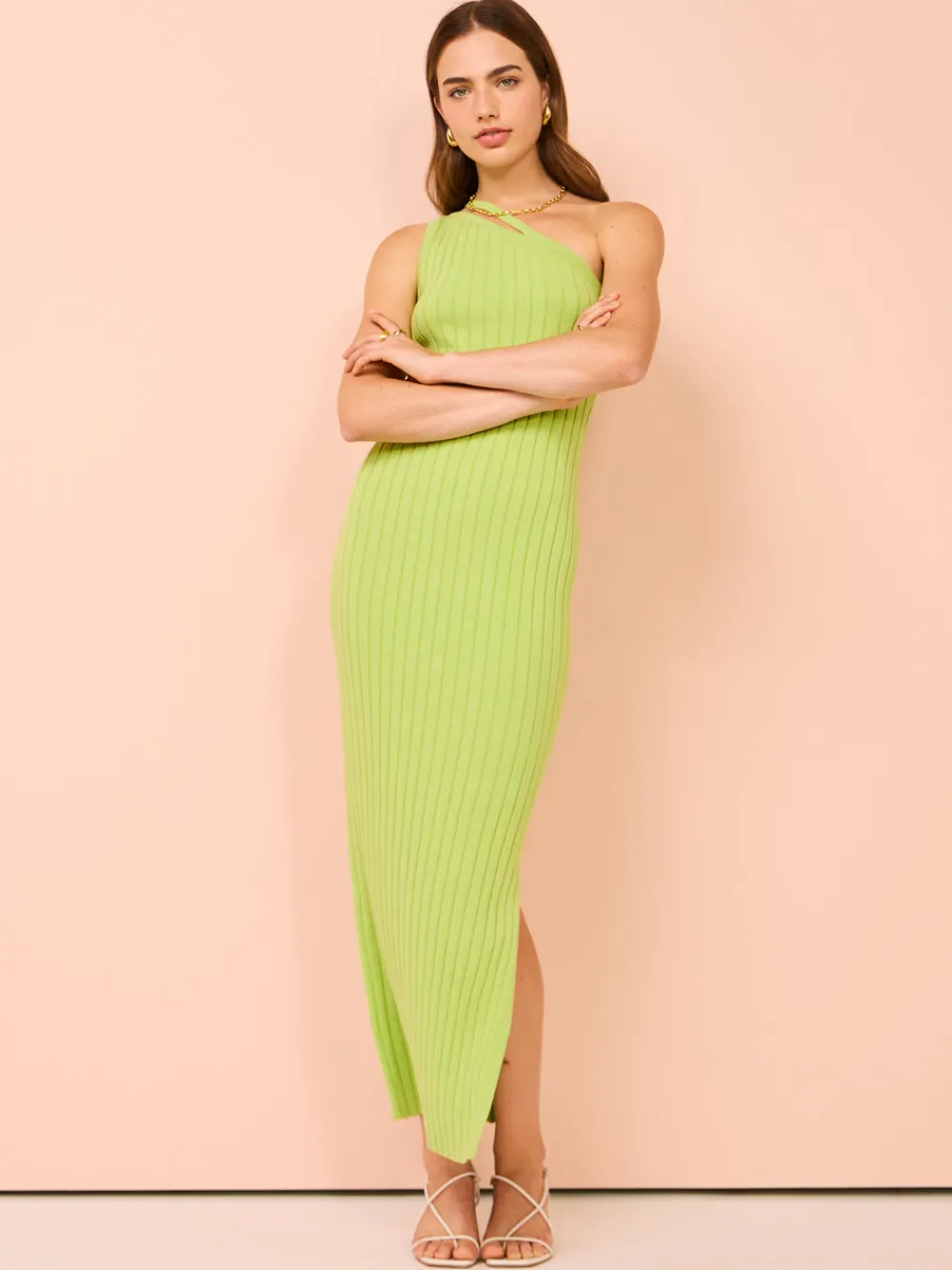 By Nicola Calypso One Shoulder Maxi Dress in^ Midi | Maxi & Gown