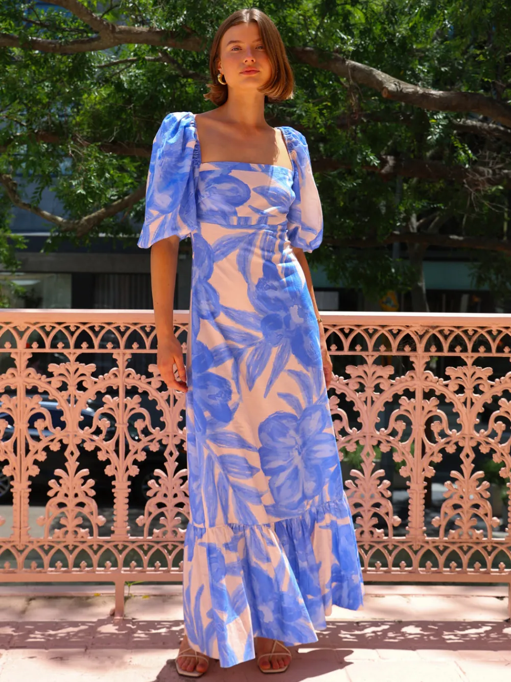 By Nicola Camille S/S Maxi Dress in^ Wedding Guest | Midi
