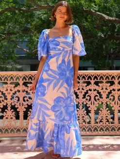 By Nicola Camille S/S Maxi Dress in^ Wedding Guest | Midi