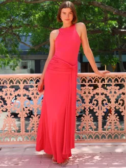 By Nicola Charli Racerback Sarong Dress in^ Party | Formal