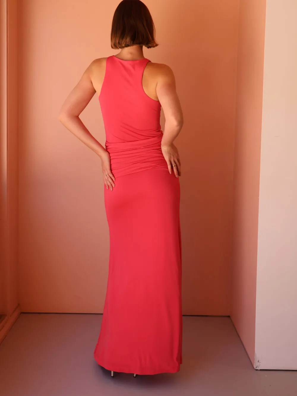 By Nicola Charli Racerback Sarong Dress in^ Party | Formal
