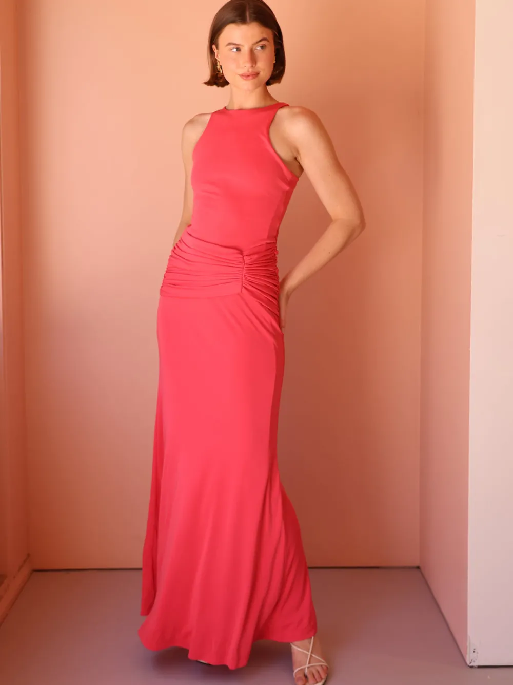 By Nicola Charli Racerback Sarong Dress in^ Party | Formal