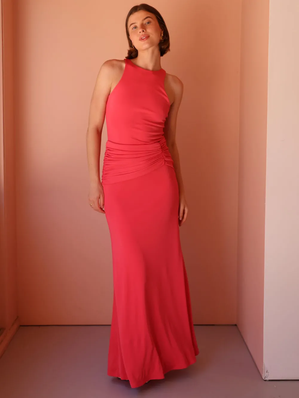 By Nicola Charli Racerback Sarong Dress in^ Party | Formal