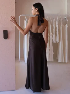 By Nicola Esme Maxi Dress in^ Bridesmaid | Black Tie