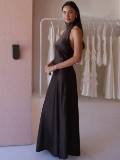 By Nicola Esme Maxi Dress in^ Bridesmaid | Black Tie