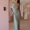 By Nicola Fiesta Off Shoulder Maxi Dress in^ Bridesmaid | Formal