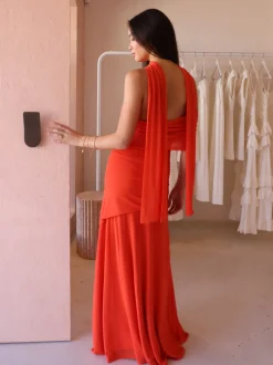By Nicola Off Shoulder Maxi Dress in^ Party | Formal