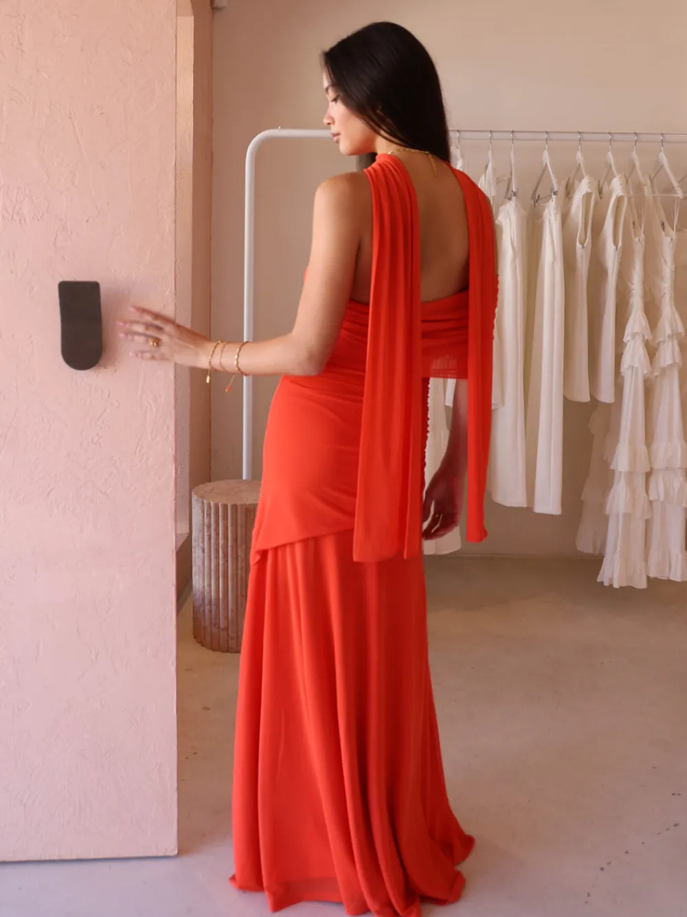 By Nicola Off Shoulder Maxi Dress in^ Party | Formal