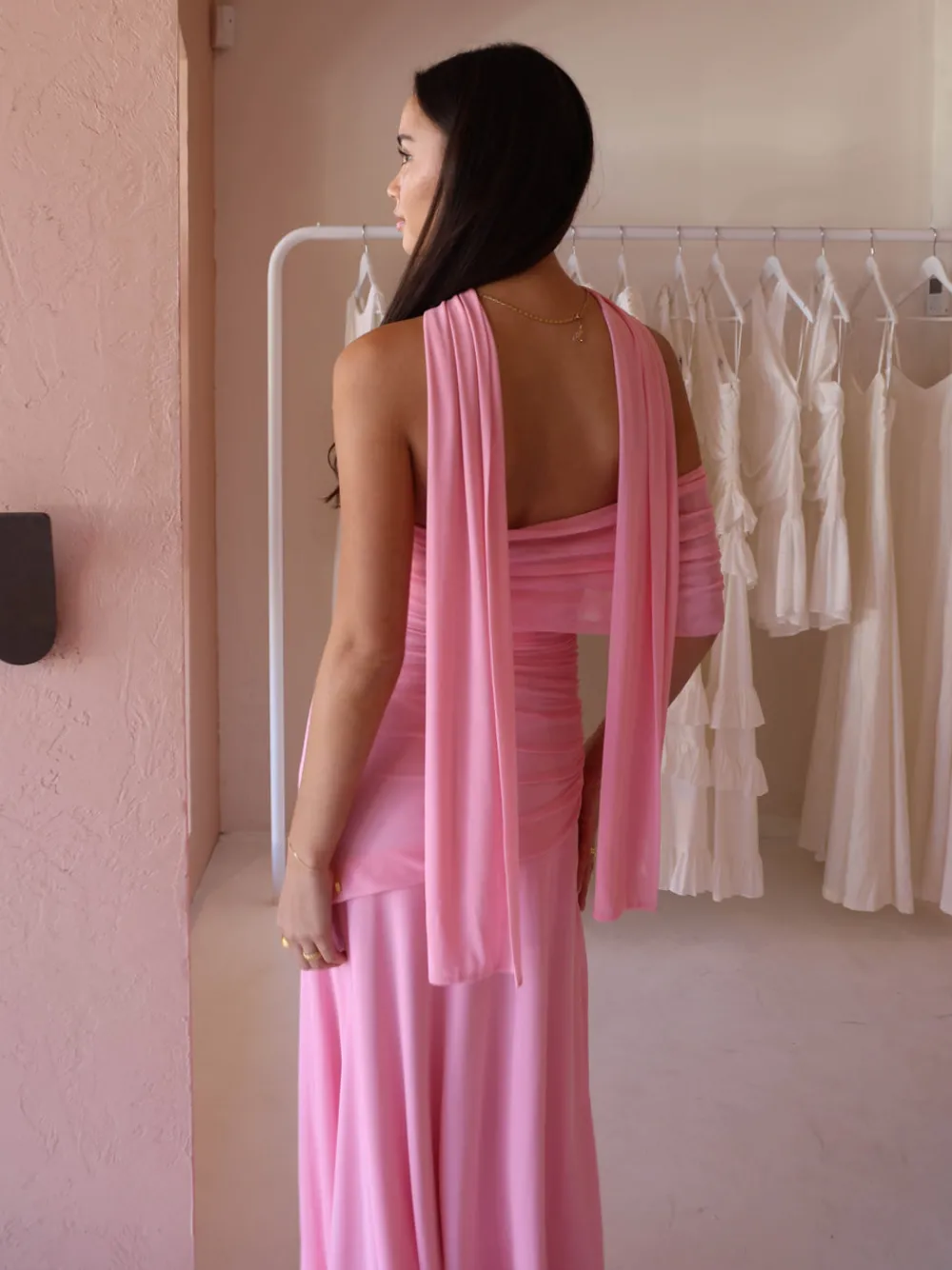 By Nicola Fiesta Off Shoulder Dress in^ Formal | Wedding Guest