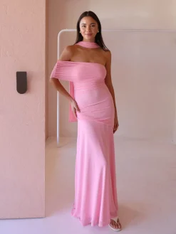 By Nicola Fiesta Off Shoulder Dress in^ Formal | Wedding Guest