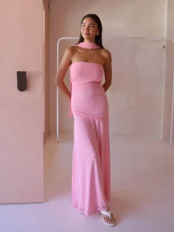 By Nicola Fiesta Off Shoulder Dress in^ Formal | Wedding Guest