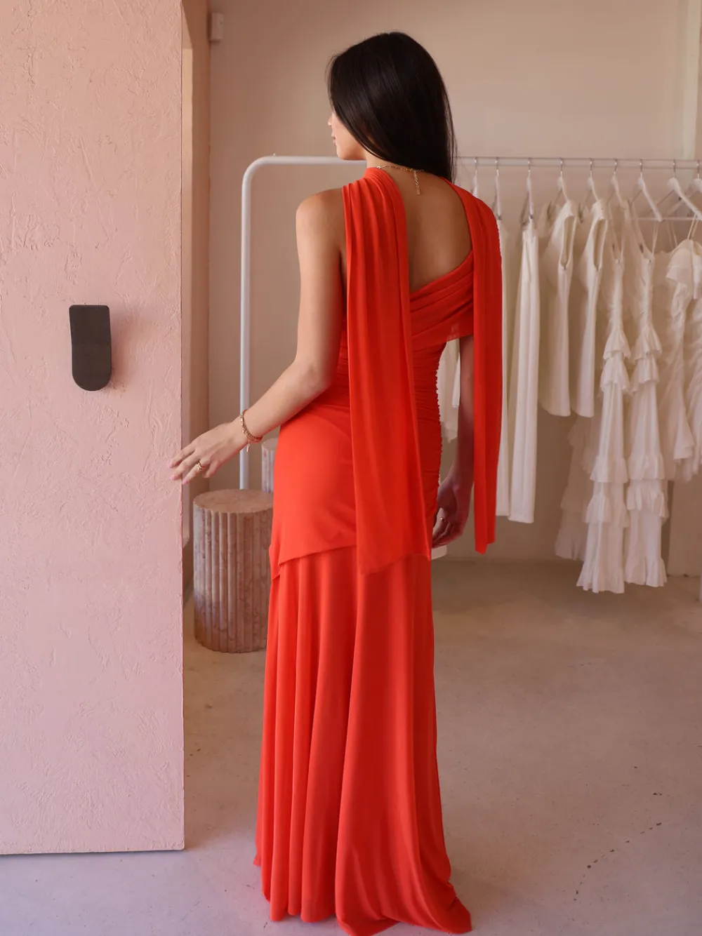 By Nicola Off Shoulder Maxi Dress in^ Party | Formal