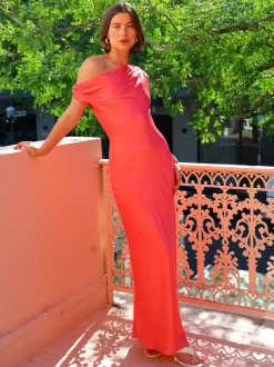 By Nicola Hailey One Shoulder Maxi Dress in^ Formal | Black Tie
