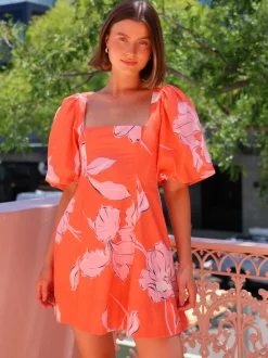 By Nicola Into The Woods Mini Dress in^ Bump Friendly | Party