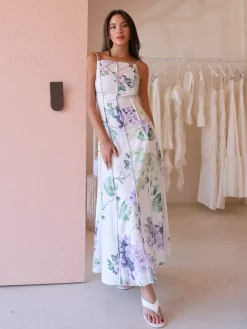 By Nicola Lagoon Maxi Dress in^ Party | Black Tie