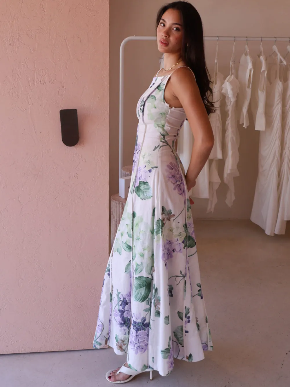 By Nicola Lagoon Maxi Dress in^ Party | Black Tie