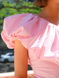 By Nicola Maya Bubble Frill Mini Dress in^ Wedding Guest | Mini