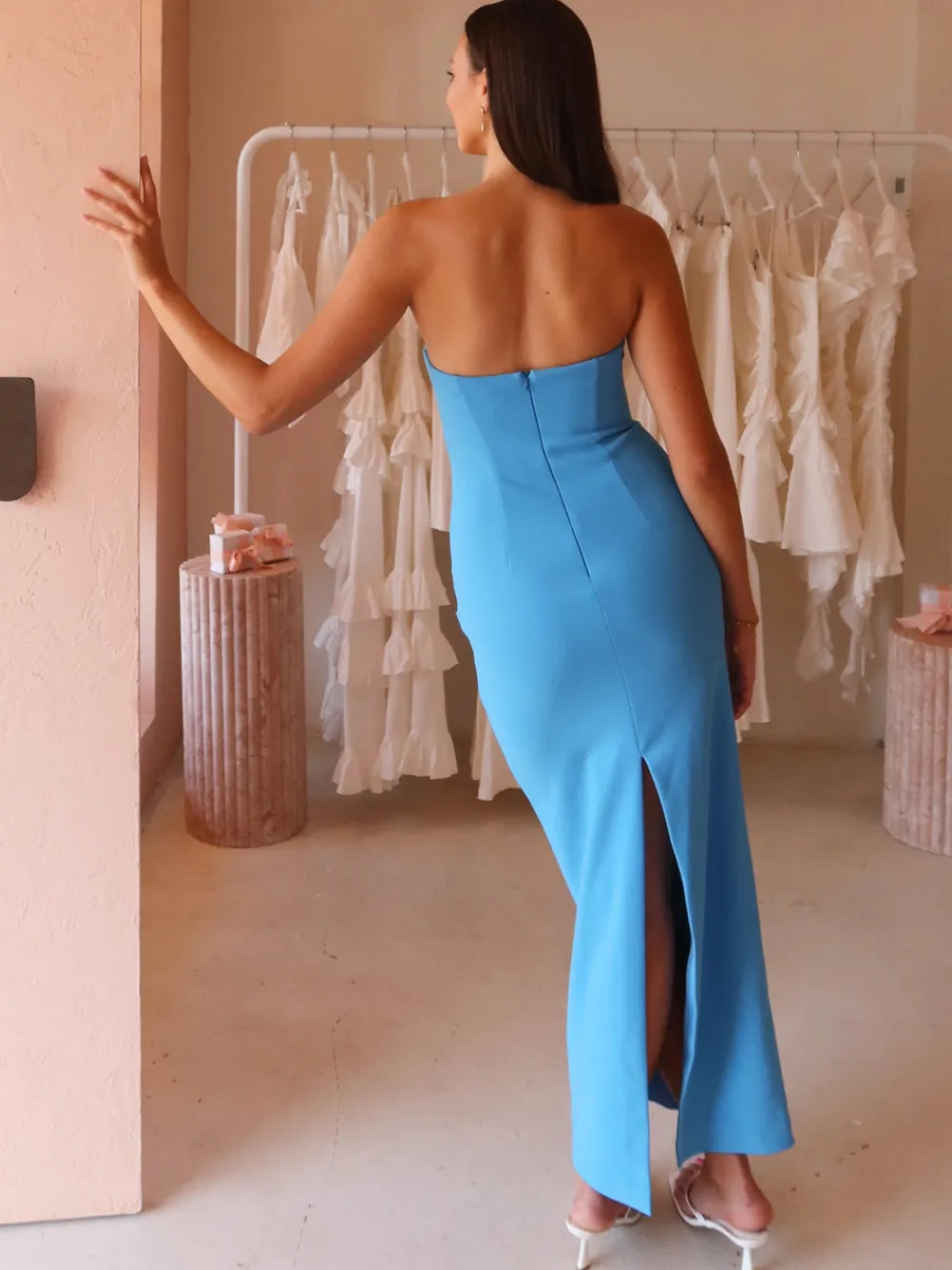 By Nicola Naomi Strapless Dress in^ Party | Formal