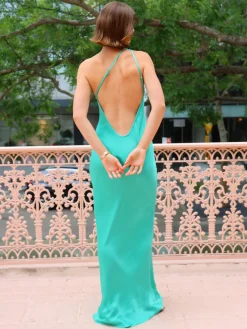 By Nicola Remy Open Back Maxi Dress in^ Bridesmaid | Party
