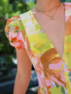 By Nicola S/S Wavy Maxi Dress in^ Party | Wedding Guest