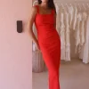 By Nicola Theo Squareneck Dress in^ Party | Formal
