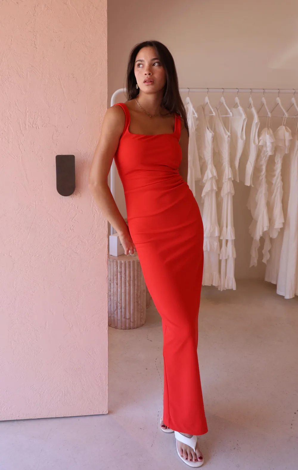 By Nicola Theo Squareneck Dress in^ Party | Formal