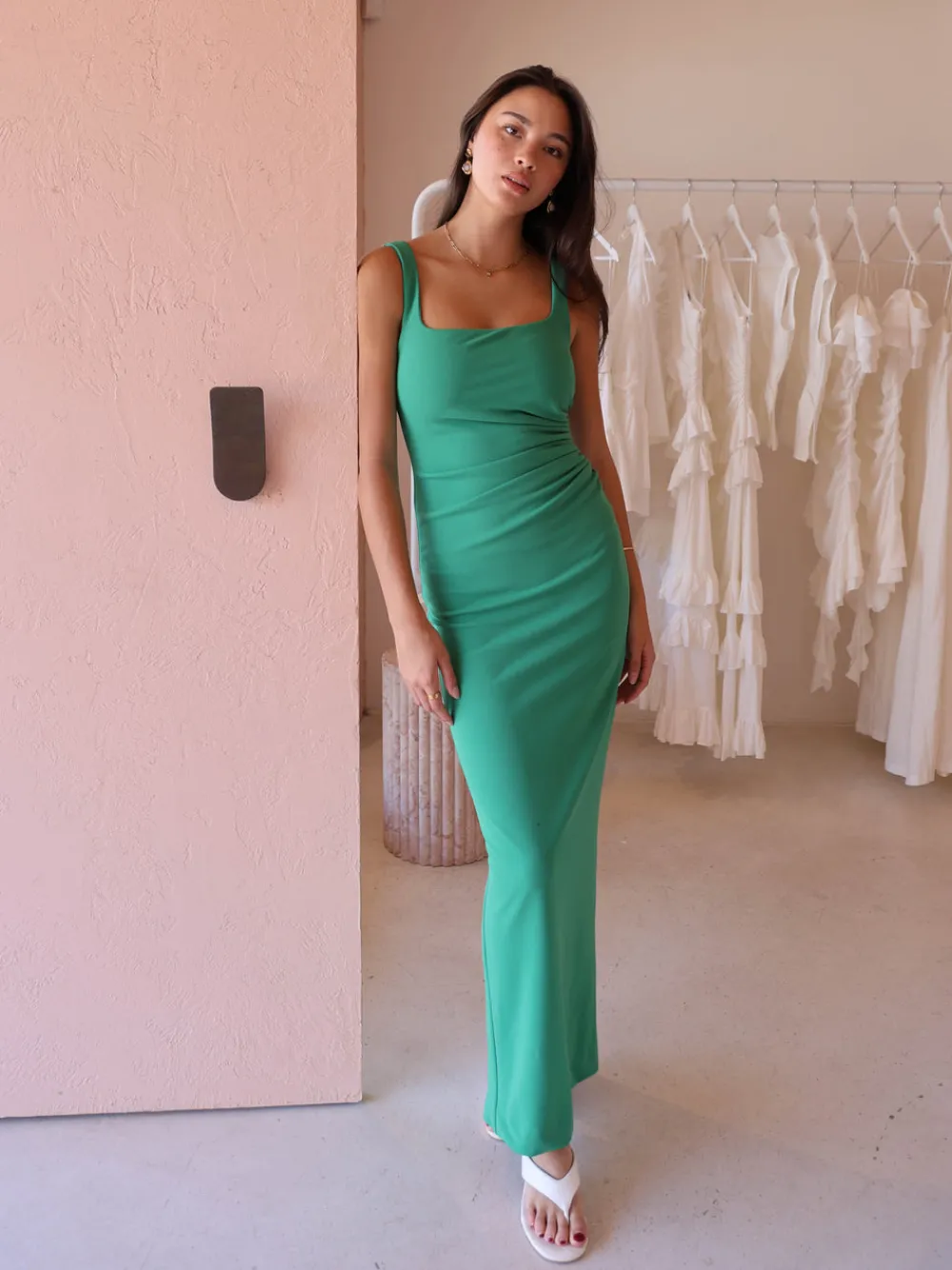 By Nicola Theo Squareneck Dress in^ Bridesmaid | Party