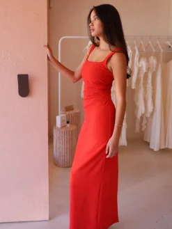 By Nicola Theo Squareneck Dress in^ Party | Formal