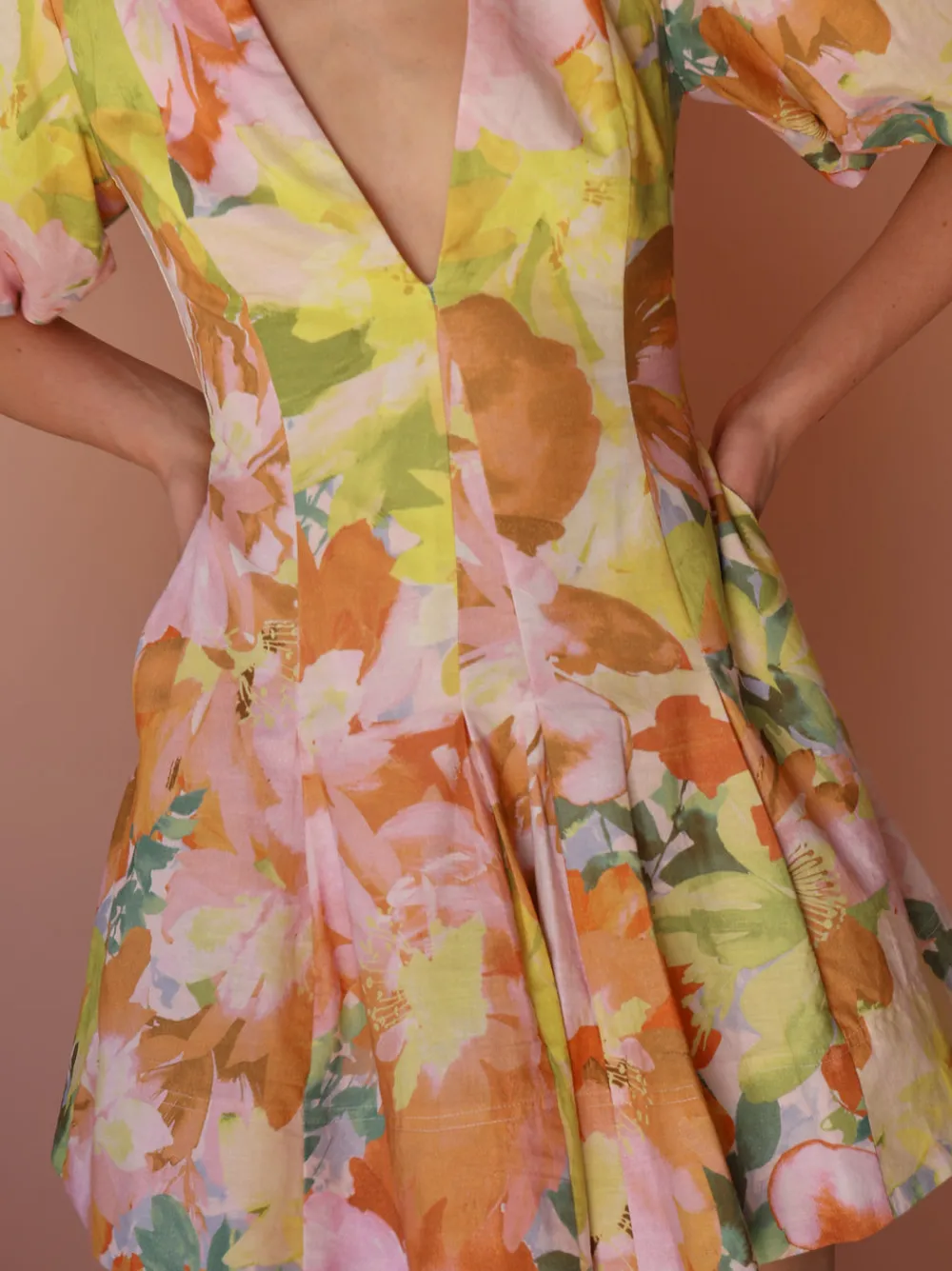 By Nicola Wavy Mini Dress in^ Party | Mini