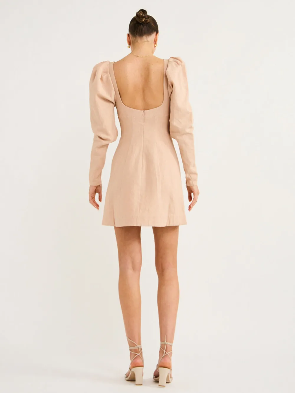 Clea Leyla Embroidered Mini Dress in^ Mini