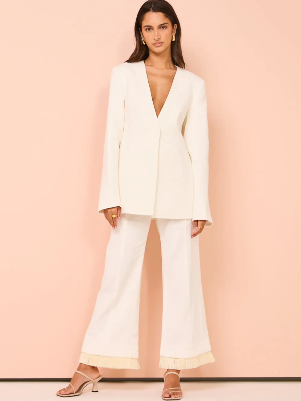 Clea Park Trouser in^ Bride To Be