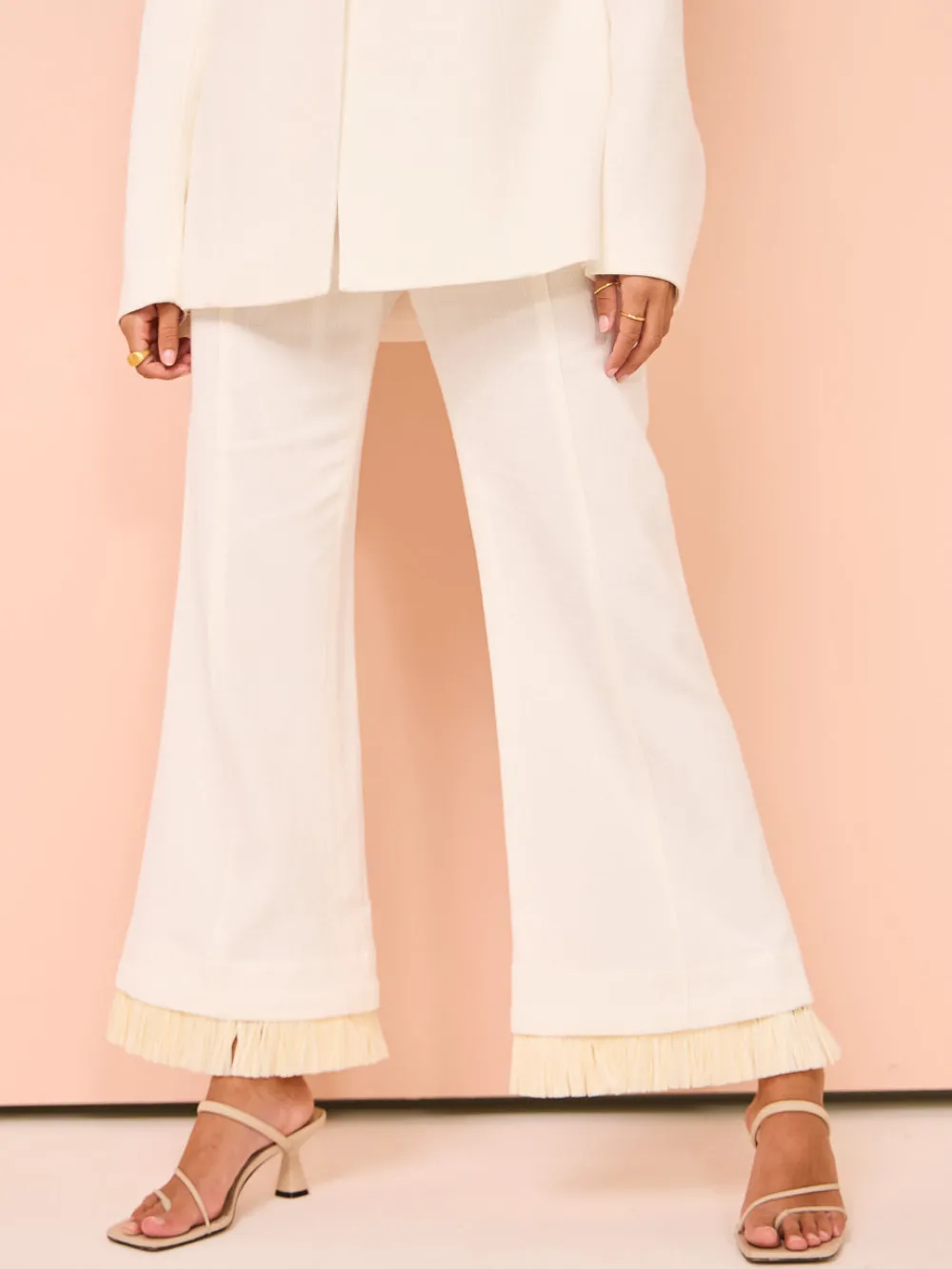 Clea Park Trouser in^ Bride To Be