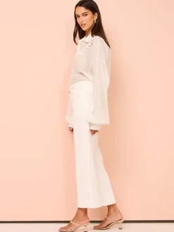 Clea Park Trouser in^ Bride To Be