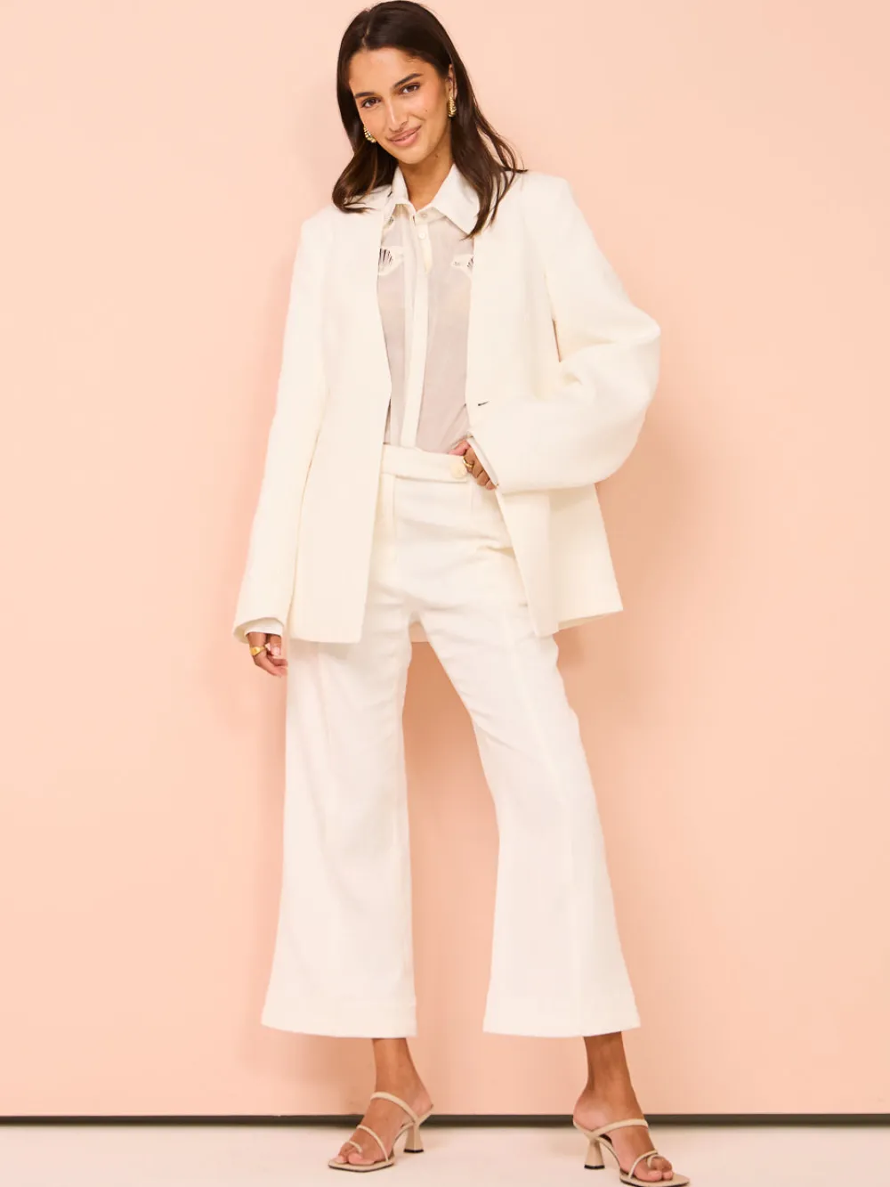 Clea Park Trouser in^ Bride To Be