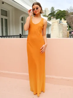 Faithfull the Brand Biarritz Singlet Maxi Dress in^ Midi | Maxi & Gown
