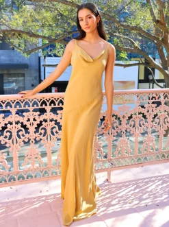 Ginger and Smart Beloved Slip Dress in^ Midi | Maxi & Gown