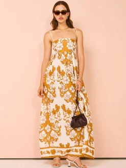 Hansen and Gretel Hansen & Gretel Akacia Dress in^ Bump Friendly | Midi