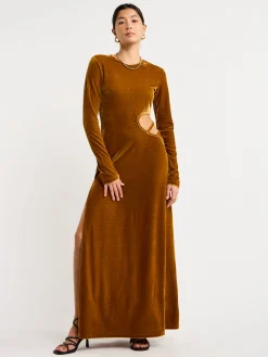 Hansen and Gretel Cortina Velvet Maxi Dress in^ Midi | Maxi & Gown