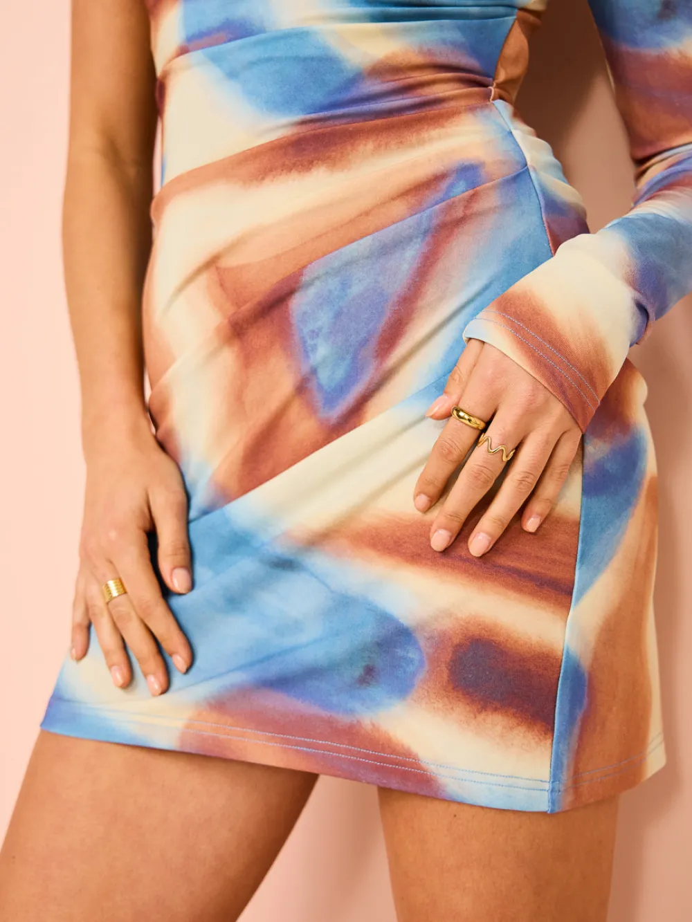 Issy One Shoulder Mini Dress in^ Party | Mini