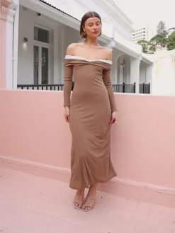 Mon Renn Collide Midi Dress in^ Bump Friendly | Midi