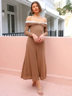 Mon Renn Collide Midi Dress in^ Bump Friendly | Midi