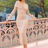 Mon Renn Harlow Midi Dress in^ Bump Friendly | Midi