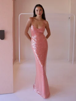 New Romantics Andy Diamond Bodice Maxi Dress in^ Party | Midi