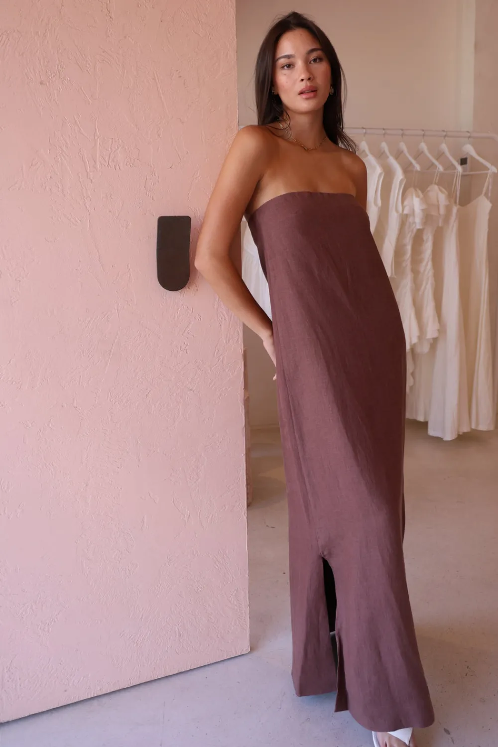 New Romantics Marc Strapless Maxi Dress in^ Party | Midi