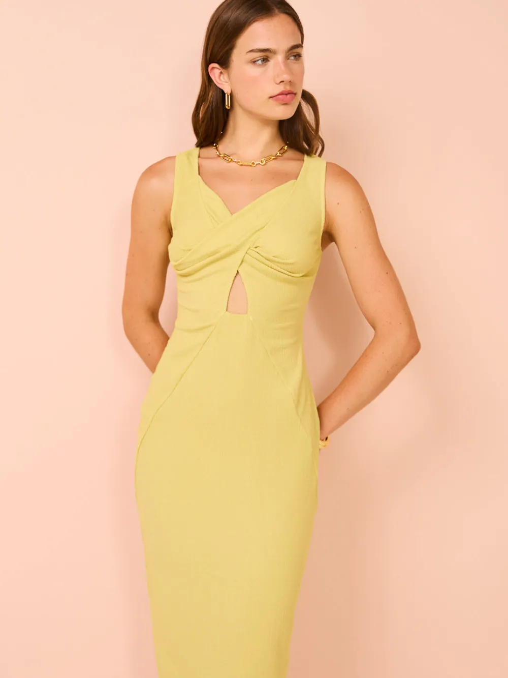One Fell Swoop Alessi Stretch in^ Midi | Maxi & Gown